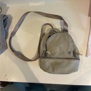 Lululemon crossbody & mini backpack